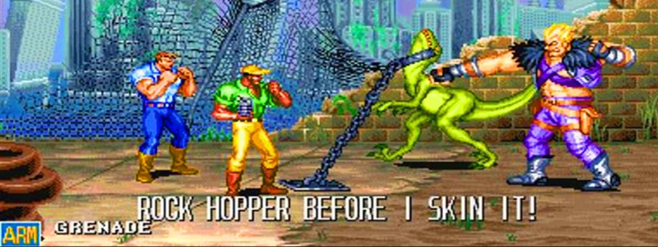 Arcade retro – Cadillacs and Dinosaurs